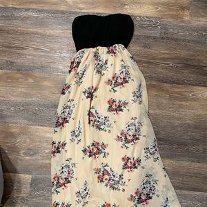 Strapless Long Dress